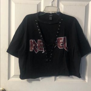 Rebel crop top